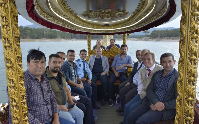 Büyükyayla Göleti Frig kayıklarıyla canlanacak